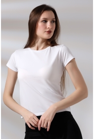 21060  KADIN KISA KOL BİSİKLET YAKA BADY 