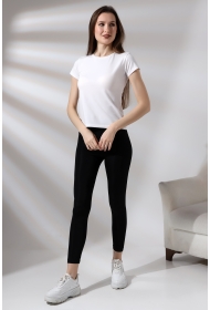 21060  KADIN KISA KOL BİSİKLET YAKA BADY 