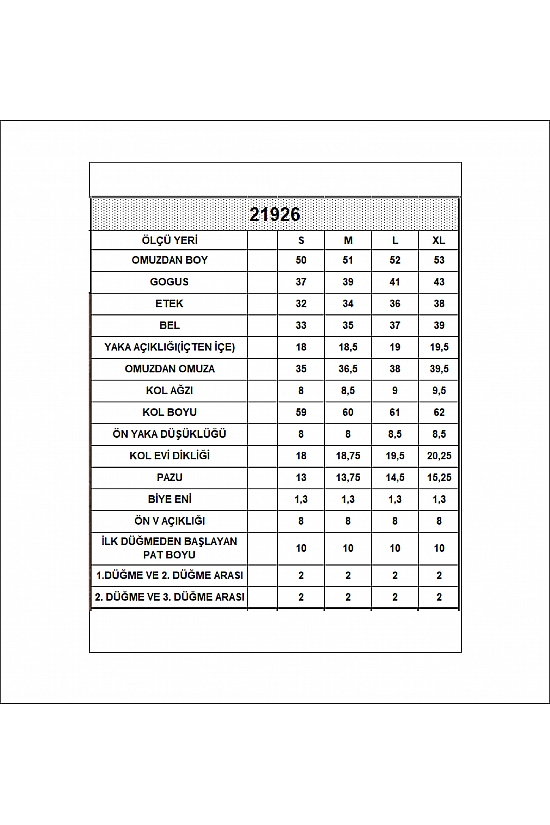 21926 KADIN FULL LYC KOMPAKT PENYE RİB UZUN KOL AÇIK PATLI DÜĞMELİ  TSHIRT 