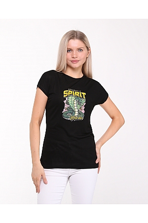 20602 SPİRİT COBRA BASK. KADIN KISA KOLU BEDENDE VSK TSHIRT