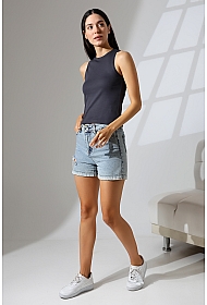 21561  KADIN KOLSUZ LİKRASIZ RİB PAMUKLU KOLSUZ ATLET 