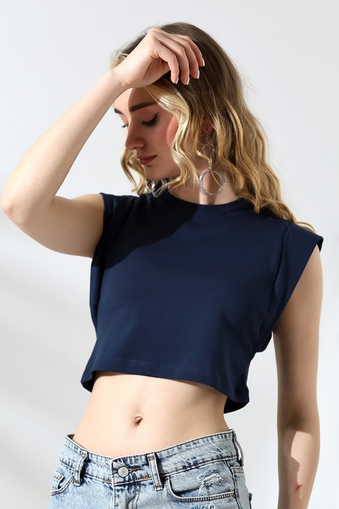 21670 KADIN KOLSUZ DİK OMUZ KOL EVİ İÇ KAPAK FULL LYC COM.PENYE RİBANA CROP TSHIRT 21670 KADIN KOLSUZ DİK OMUZ KOL EVİ İÇ KAPAK FULL LYC COM.PENYE RİBANA CROP TSHIRT