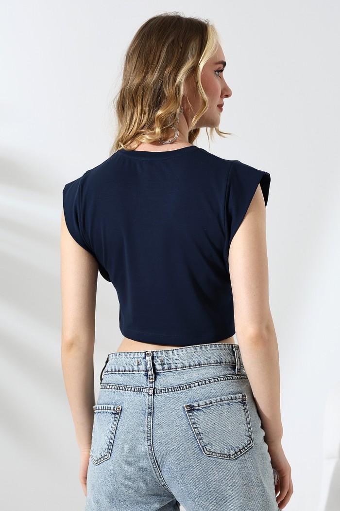 21670 KADIN KOLSUZ DİK OMUZ KOL EVİ İÇ KAPAK FULL LYC COM.PENYE RİBANA CROP TSHIRT 21670 KADIN KOLSUZ DİK OMUZ KOL EVİ İÇ KAPAK FULL LYC COM.PENYE RİBANA CROP TSHIRT