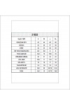 21832 KADIN FULL LYC PENYE KOMPAKT RİB.YAKA VE KOLAĞZI GARNİLİ BİSİKLET YAKA TSHIRT