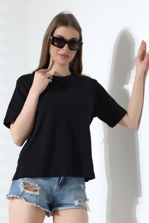21964 KADIN PENYE COMP LİKRASIZ RİB PAMUKLU KISA KOL  BİSİKLET YAKA TSHIRT 21964 KADIN PENYE COMP LİKRASIZ RİB PAMUKLU KISA KOL  BİSİKLET YAKA TSHIRT