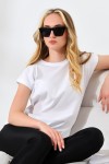 21570 BAYAN KISA KOLU BEDENDE BİSİKLET YAKA TEM BİYELİ COMPACK PAMUKLU TSHIRT 21570 BAYAN KISA KOLU BEDENDE BİSİKLET YAKA TEM BİYELİ COMPACK PAMUKLU TSHIRT