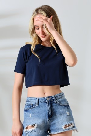 21754  KADIN KISA KOL KATLAMALI FULL LYC COMP.PENYE GENİŞ KISA TSHIRT 21754  KADIN KISA KOL KATLAMALI FULL LYC COMP.PENYE GENİŞ KISA TSHIRT
