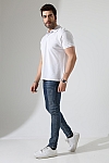 21844 ERKEK REGULAR FİT KISA KOL PİKE POLO YAKA TSHIRT 