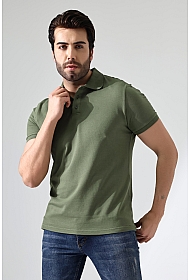 21844 ERKEK REGULAR FİT KISA KOL PİKE POLO YAKA TSHIRT 