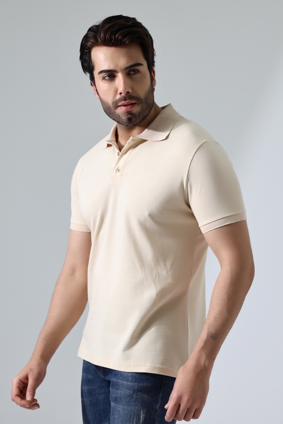 21844 ERKEK REGULAR FİT KISA KOL PİKE POLO YAKA TSHIRT 