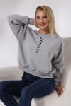 21502 LASVEGAS ÖNÜ DİKİNE BASK.ARKASIDA BASK. BAYAN OVERSİZE ŞARDONLU 2 İP SALAŞ GENİŞ SWETSHIRT 21502 LASVEGAS ÖNÜ DİKİNE BASK.ARKASIDA BASK. BAYAN OVERSİZE ŞARDONLU 2 İP SALAŞ GENİŞ SWETSHIRT