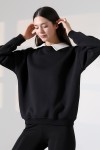 21985 KADIN 3 İP BİSİKLETVE GÖMLEK YAKALI SALAŞ GENİŞ SWETSHIRT 21985 KADIN 3 İP BİSİKLETVE GÖMLEK YAKALI SALAŞ GENİŞ SWETSHIRT