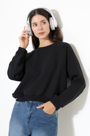 21973 KADIN 3 İP PENYE KOMPAKT ŞARDONLU KARYOKALI REGLAN KOL YANLARI KARYOKALI PARÇALI GENİŞ  BİSİKLET YAKA SWEATSHIRT 21973 KADIN 3 İP PENYE KOMPAKT ŞARDONLU KARYOKALI REGLAN KOL YANLARI KARYOKALI PARÇALI GENİŞ  BİSİKLET YAKA SWEATSHIRT