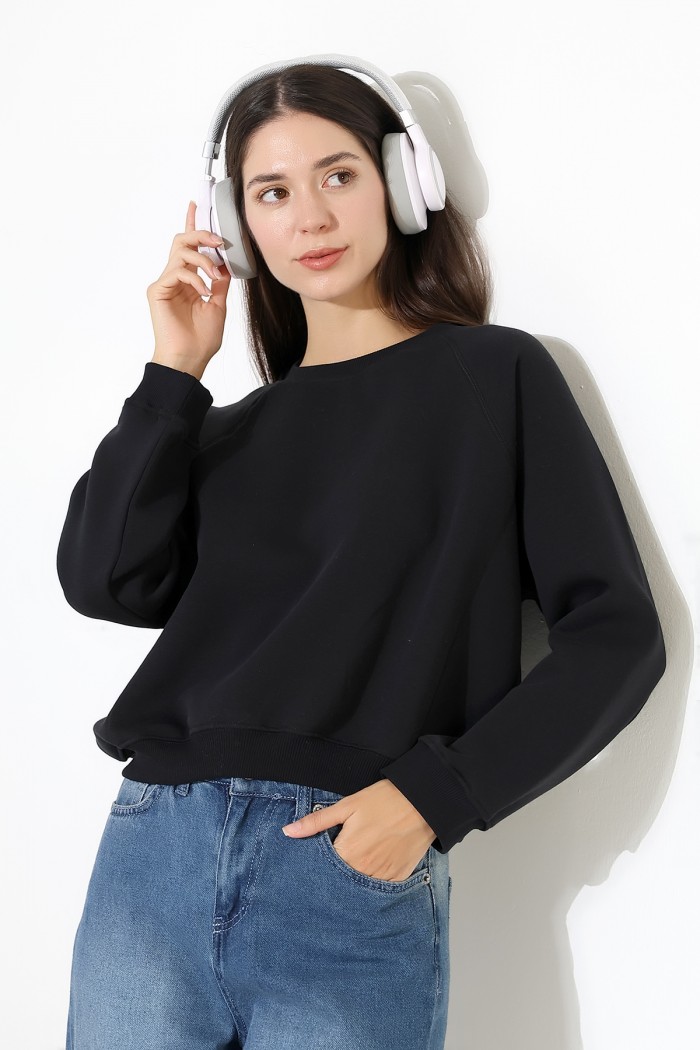 21973 KADIN 3 İP PENYE KOMPAKT ŞARDONLU KARYOKALI REGLAN KOL YANLARI KARYOKALI PARÇALI GENİŞ BİSİKLET YAKA SWEATSHIRT 21973 KADIN 3 İP PENYE KOMPAKT ŞARDONLU KARYOKALI REGLAN KOL YANLARI KARYOKALI PARÇALI GENİŞ BİSİKLET YAKA SWEATSHIRT