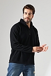 21855 ERKEK POLAR KUMAŞ KAMYONCU HAKİM YAKA SWETSHIRT 