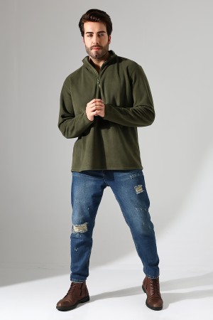 21855 ERKEK POLAR KUMAŞ KAMYONCU HAKİM YAKA SWEATSHIRT  21855 ERKEK POLAR KUMAŞ KAMYONCU HAKİM YAKA SWEATSHIRT