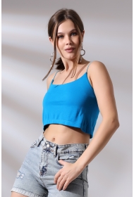 19282 KADIN LASTİK İP ASKILIKISA TULUM ATLET 