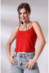 19282 KADIN LASTİK İP ASKILIKISA TULUM ATLET 