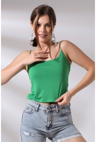 19282 KADIN LASTİK İP ASKILIKISA TULUM ATLET 