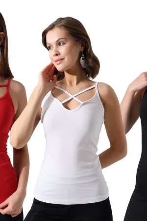 0-39093 - 3LÜ PAKET KADIN ARKASI VE ÖNÜ BİYELİ İP ASKILI ATLET 0-39093 - 3LÜ PAKET KADIN ARKASI VE ÖNÜ BİYELİ İP ASKILI ATLET