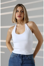 22054  KADIN FULL LYC RİB TULUM BOYUNDAN GEÇMELİ ATLET 