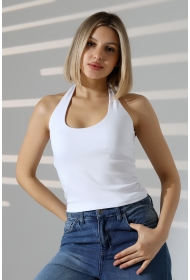 22054  KADIN FULL LYC RİB TULUM BOYUNDAN GEÇMELİ ATLET 