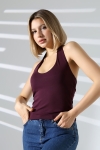 22054  KADIN FULL LYC RİB TULUM BOYUNDAN GEÇMELİ AATLET 