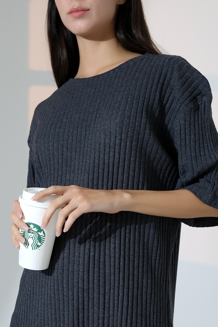 21493 KADIN 7X4 KAŞGORSE  OVERSİZE  YANLARI YIRTMAÇLI BİSİKLET TUNİK TSHIRT 21493 KADIN 7X4 KAŞGORSE  OVERSİZE  YANLARI YIRTMAÇLI BİSİKLET TUNİK TSHIRT