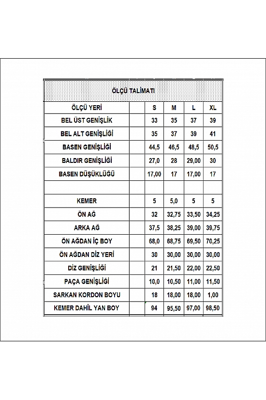 21304  BAYAN CEPLİ ÖNÜ ÇIMALI PAÇASI LAST.GENİŞ 2 İP PANTOLON 