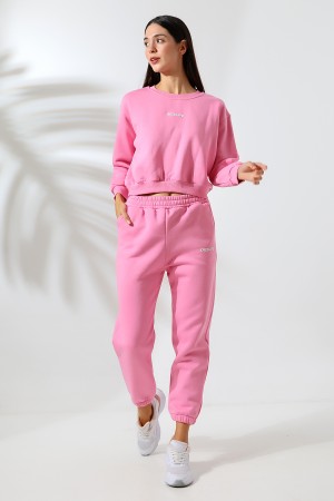 21698 DİESLİFE ENJEKSİYON BASK. KADIN 3 İP PENYE KOMPAKT ŞARDONLU BİSİKLET YAKA GENİŞKISA SWEAT VE.CEPLİ ENJ BASK PAÇA LAST.PANTOLON ALT ÜST TAKIM  21698 DİESLİFE ENJEKSİYON BASK. KADIN 3 İP PENYE KOMPAKT ŞARDONLU BİSİKLET YAKA GENİŞKISA SWEAT VE.CEPLİ ENJ BASK PAÇA LAST.PANTOLON ALT ÜST TAKIM