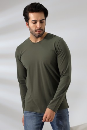19647 ERKEK REGULAR FİT UZUN KOL V YAKA TSHIRT 19647 ERKEK REGULAR FİT UZUN KOL V YAKA TSHIRT
