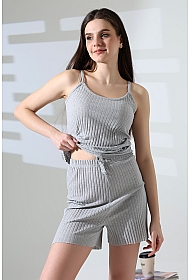 21789  KADIN  ATLET VE ŞORT  7X4 RJN KAŞG.ŞORTLU ATLET TAKIM 