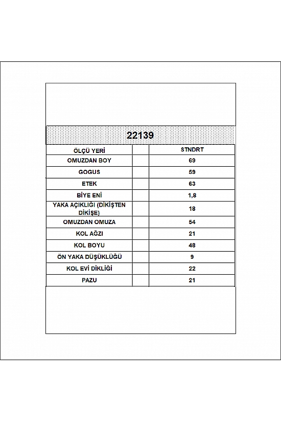 22139 KADIN UZUN KOLAĞZI GENİŞ SALAŞ OVERSİZE PAMUKLU BLUZ 