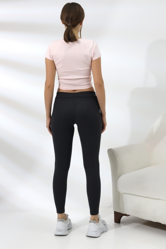 19114 BAYAN LYC RİB.ŞARDONLU TAYT 